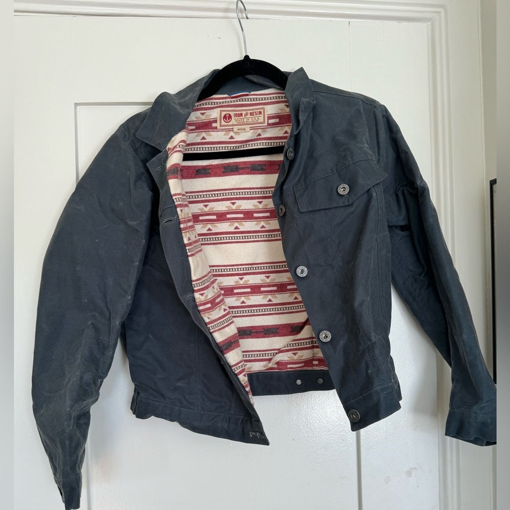 Iron and Resin Water Resistant Jacket